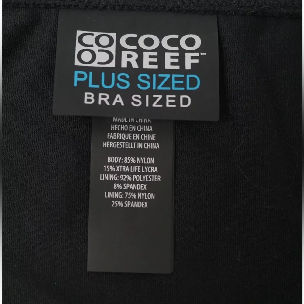 NWT Coco Reef Plus Size Ultra Fit
Bra Sized Underwire Tankini Sz 24W/46C - Picture 7 of 11